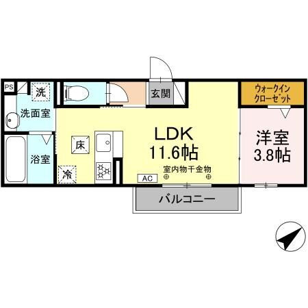 仮）東田中分譲賃貸ＰＪＩＶ 1階 1LDK 賃貸物件詳細