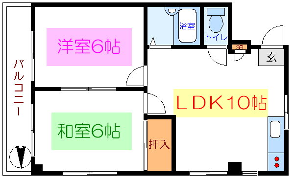 東京都墨田区立花２ 東あずま駅 2LDK マンション 賃貸物件詳細