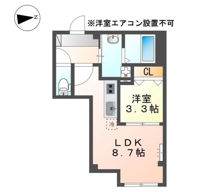 Ｖｅｎｕｓ（ヴィーナス） 1階 1LDK 賃貸物件詳細