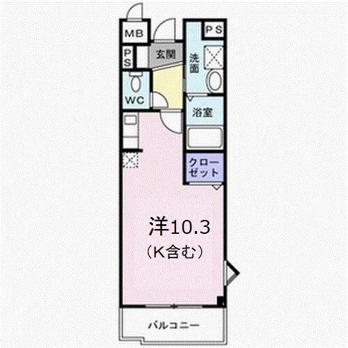 茨城県水戸市赤塚１ 赤塚駅 1K マンション 賃貸物件詳細