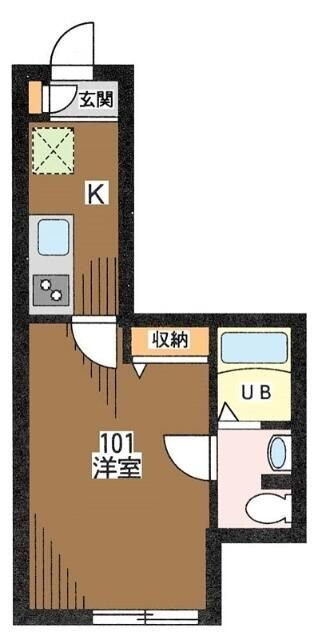 東京都世田谷区太子堂２ 三軒茶屋駅 1K アパート 賃貸物件詳細