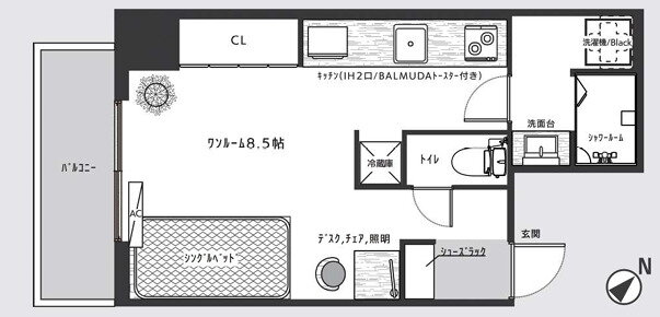 兵庫県神戸市中央区北長狭通８ 神戸駅 ワンルーム マンション 賃貸物件詳細