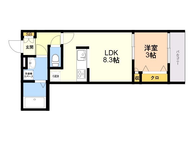 福岡県福岡市東区原田１ 柚須駅 1LDK アパート 賃貸物件詳細
