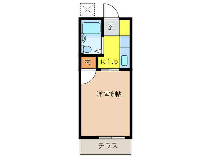 東京都八王子市暁町１ 京王八王子駅 1K アパート 賃貸物件詳細