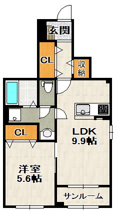 兵庫県伊丹市荒牧５ 中山寺駅 1LDK アパート 賃貸物件詳細