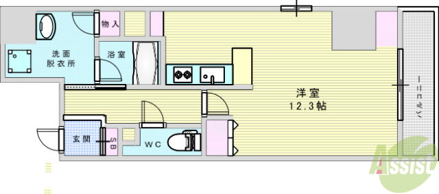 大阪府大阪市淀川区十三本町１ 十三駅 ワンルーム マンション 賃貸物件詳細