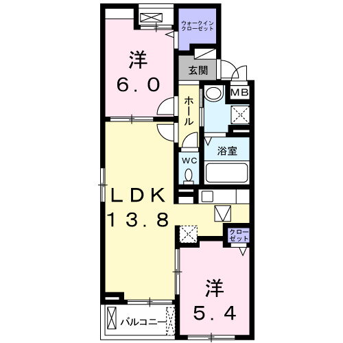 埼玉県川越市大塚新町 南大塚駅 2LDK アパート 賃貸物件詳細
