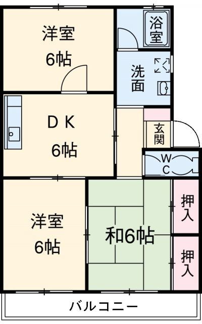 愛知県豊田市明和町３ 豊田市駅 3DK アパート 賃貸物件詳細