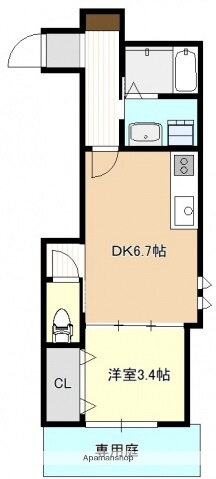 広島県広島市安佐南区長束５ 安芸長束駅 1DK アパート 賃貸物件詳細