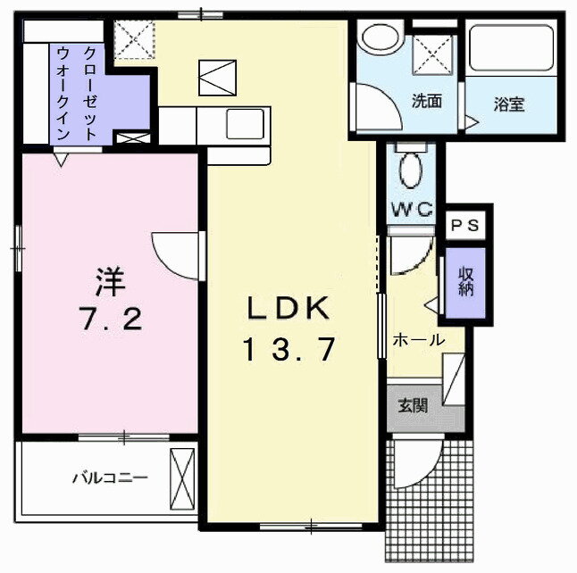 兵庫県加古川市尾上町養田 尾上の松駅 1LDK アパート 賃貸物件詳細