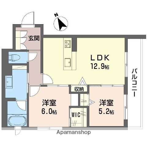 大阪府大阪市東住吉区山坂４ 西田辺駅 2LDK マンション 賃貸物件詳細