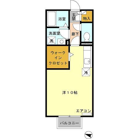 三重県津市一志町八太 川合高岡駅 ワンルーム アパート 賃貸物件詳細