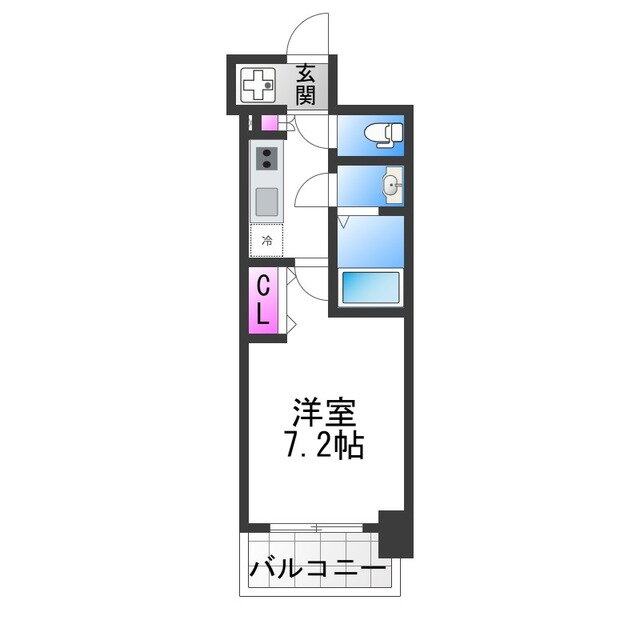大阪府大阪市港区夕凪１ 朝潮橋駅 1K マンション 賃貸物件詳細