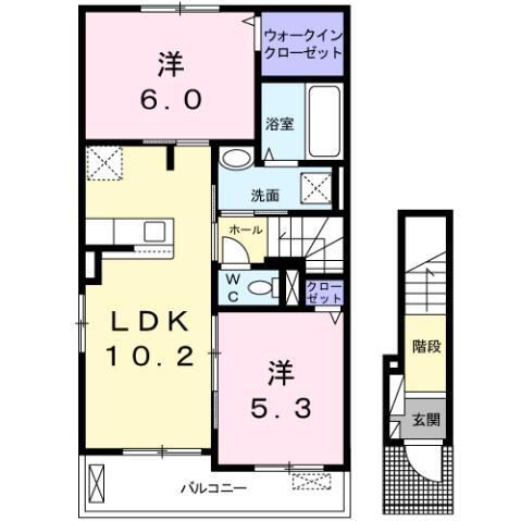 栃木県下都賀郡野木町大字友沼 野木駅 2LDK アパート 賃貸物件詳細