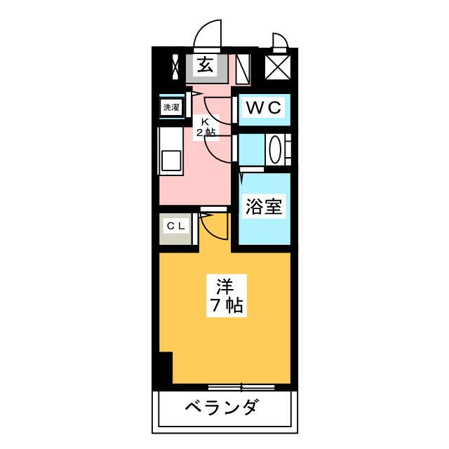 愛知県名古屋市昭和区曙町３ 川名駅 1K マンション 賃貸物件詳細