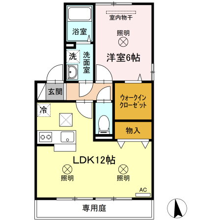 岡山県岡山市中区平井５ 1LDK アパート 賃貸物件詳細