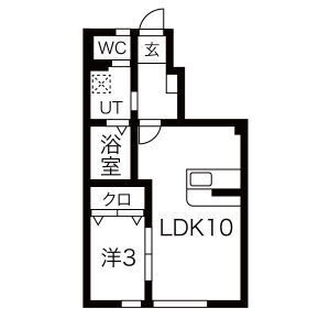 山形県東根市若木三条通り 神町駅 1LDK アパート 賃貸物件詳細