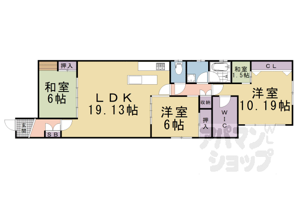 京都府京都市下京区鍵屋町 京都河原町駅 4LDK マンション 賃貸物件詳細