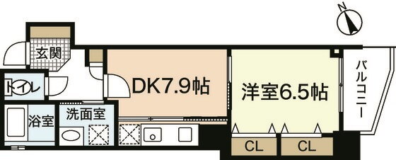 広島県広島市中区上幟町 広島駅 1LDK マンション 賃貸物件詳細