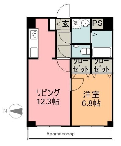静岡県沼津市市場町 沼津駅 1LDK マンション 賃貸物件詳細