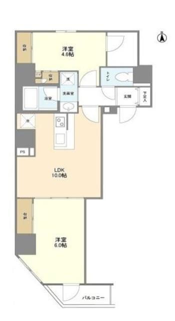 シェフルール新御徒町Ｉ 5階 2LDK 賃貸物件詳細