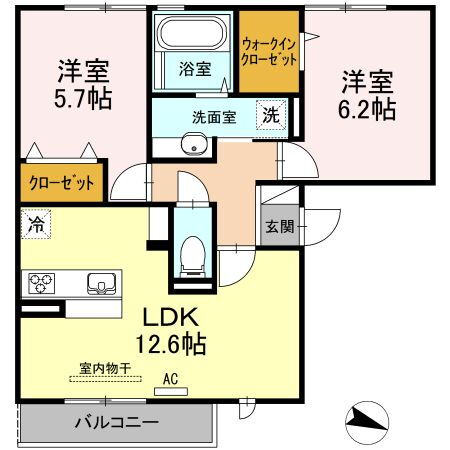 Ｓｏｎｎｅｎ　Ｇａｒｔｅｎ 3階 2LDK 賃貸物件詳細
