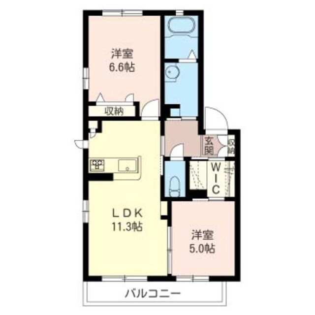 茨城県取手市新町６ 取手駅 2LDK アパート 賃貸物件詳細