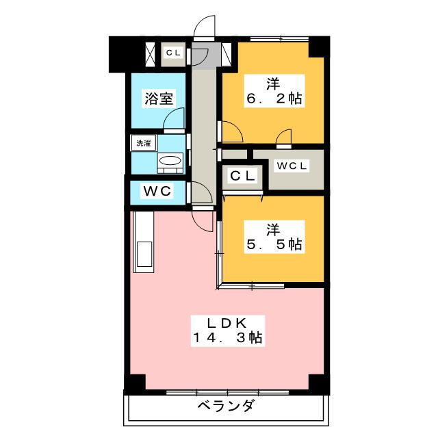 愛知県名古屋市名東区本郷３ 本郷駅 2LDK マンション 賃貸物件詳細