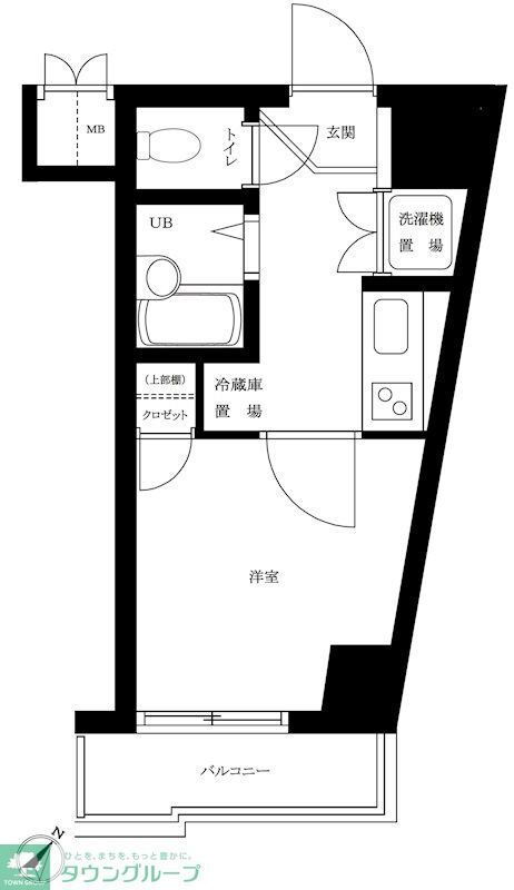 ルーブル白金高輪 10階 1K 賃貸物件詳細