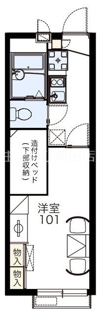愛知県みよし市打越町三本松 赤池駅 1K アパート 賃貸物件詳細