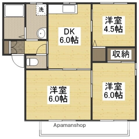 岡山県岡山市中区下 東岡山駅 3DK アパート 賃貸物件詳細