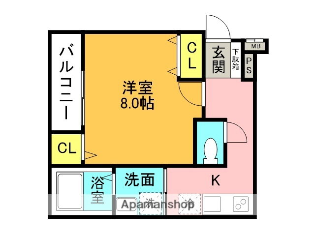 兵庫県尼崎市常光寺１ 尼崎駅 1K アパート 賃貸物件詳細