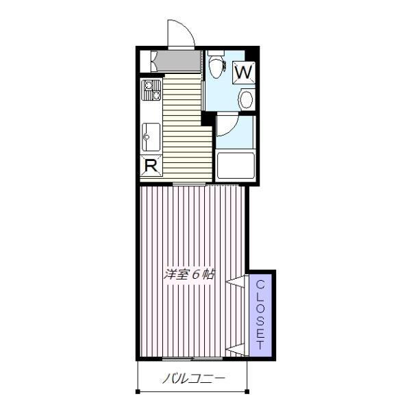 神奈川県横浜市港北区綱島上町 綱島駅 1K アパート 賃貸物件詳細