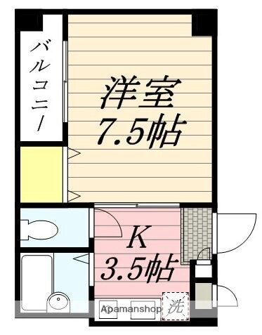 福岡県福岡市博多区須崎町 中洲川端駅 1K マンション 賃貸物件詳細