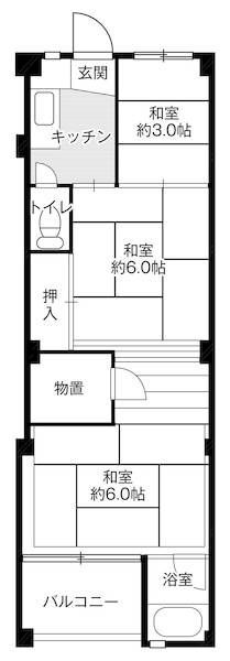 愛知県小牧市小牧１ 小牧駅 3K マンション 賃貸物件詳細