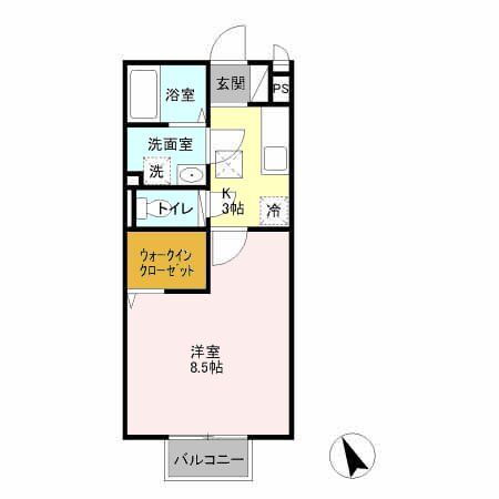 神奈川県横浜市港南区日野２ 港南中央駅 1K アパート 賃貸物件詳細