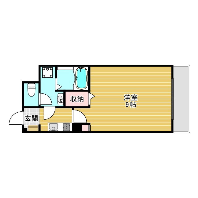 大阪府豊中市東寺内町 緑地公園駅 1K マンション 賃貸物件詳細