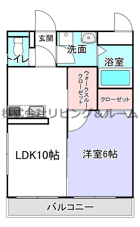 ラフェリアーナ・ｋｉｓａｋｉ・Ｉ 3階 1LDK 賃貸物件詳細