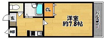 メゾンサステック 3階 1K 賃貸物件詳細