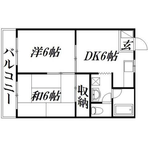 静岡県浜松市中央区葵西６ 2DK マンション 賃貸物件詳細