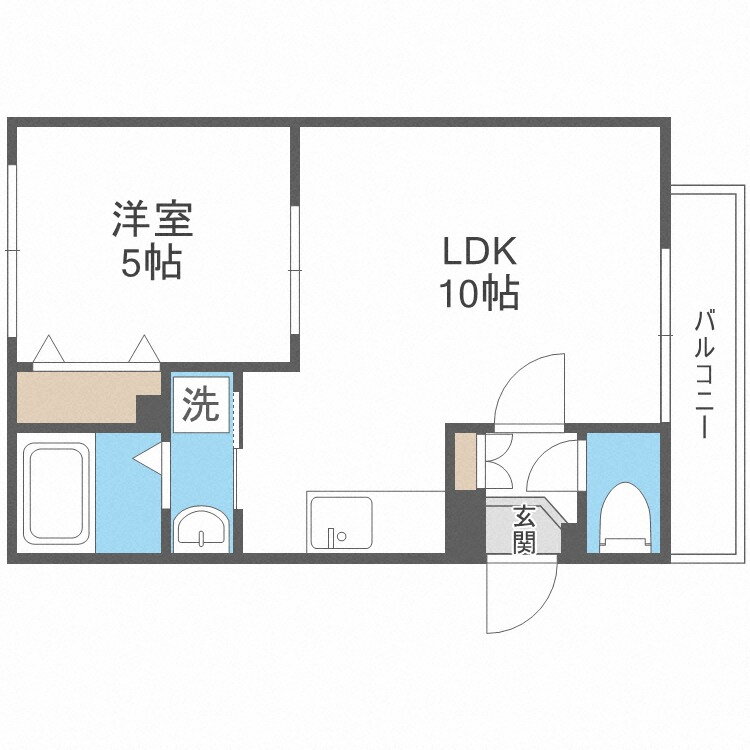 北海道札幌市白石区東札幌二条６ 白石駅 1LDK マンション 賃貸物件詳細