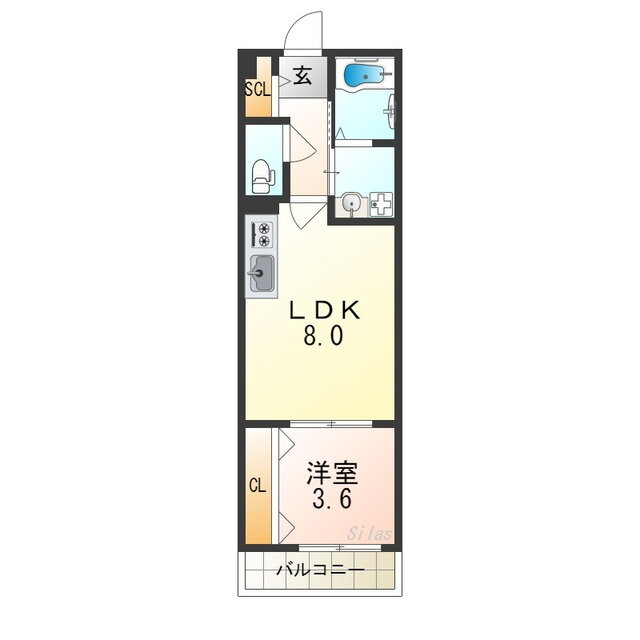 大阪府大阪市東住吉区矢田４ 矢田駅 1LDK アパート 賃貸物件詳細