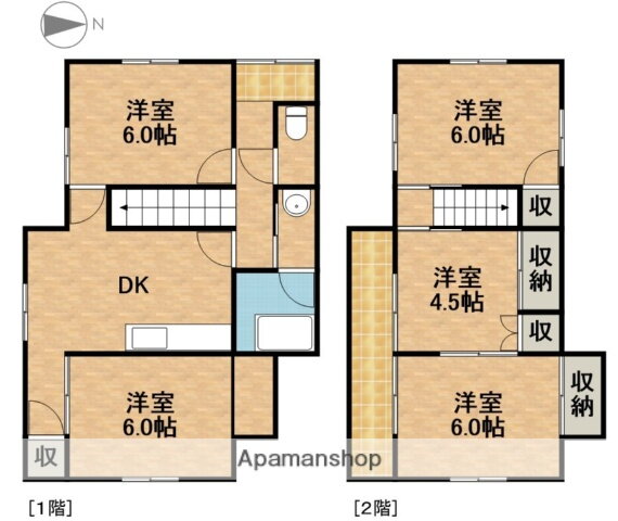 静岡県浜松市中央区篠ケ瀬町 浜松駅 5DK 一戸建て 賃貸物件詳細