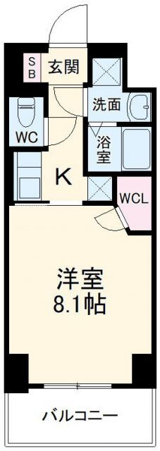 愛知県名古屋市北区上飯田西町１ 上飯田駅 1K マンション 賃貸物件詳細