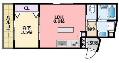 兵庫県西宮市津門宝津町 今津駅 1LDK マンション 賃貸物件詳細