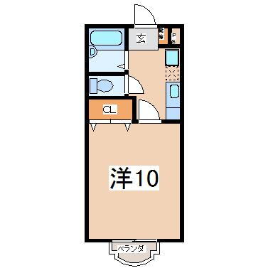 福島県郡山市小原田１ 郡山駅 1K アパート 賃貸物件詳細