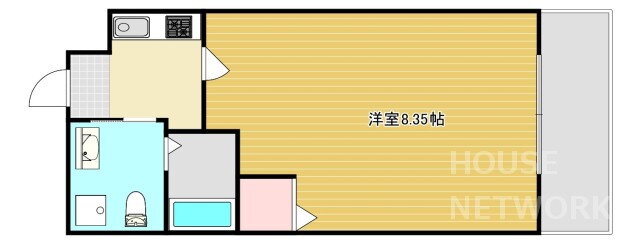 京都府京都市北区紫竹大門町 二条駅 1K マンション 賃貸物件詳細