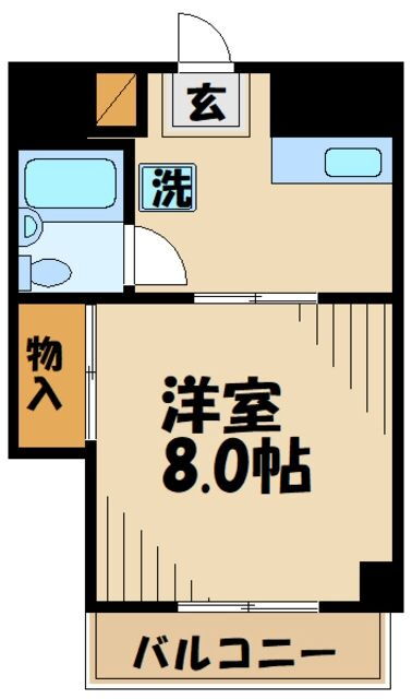 東京都調布市国領町１ 国領駅 1K マンション 賃貸物件詳細