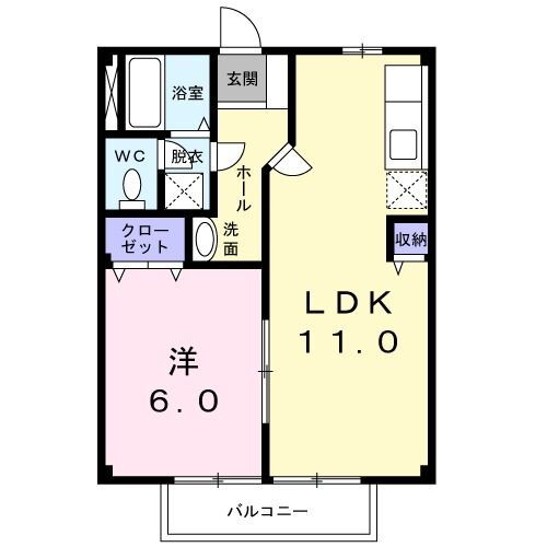 三重県名張市鴻之台１番町 名張駅 1LDK アパート 賃貸物件詳細