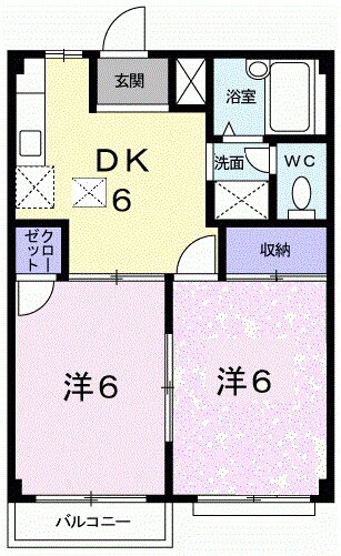 愛知県刈谷市井ケ谷町青木 豊明駅 2DK アパート 賃貸物件詳細